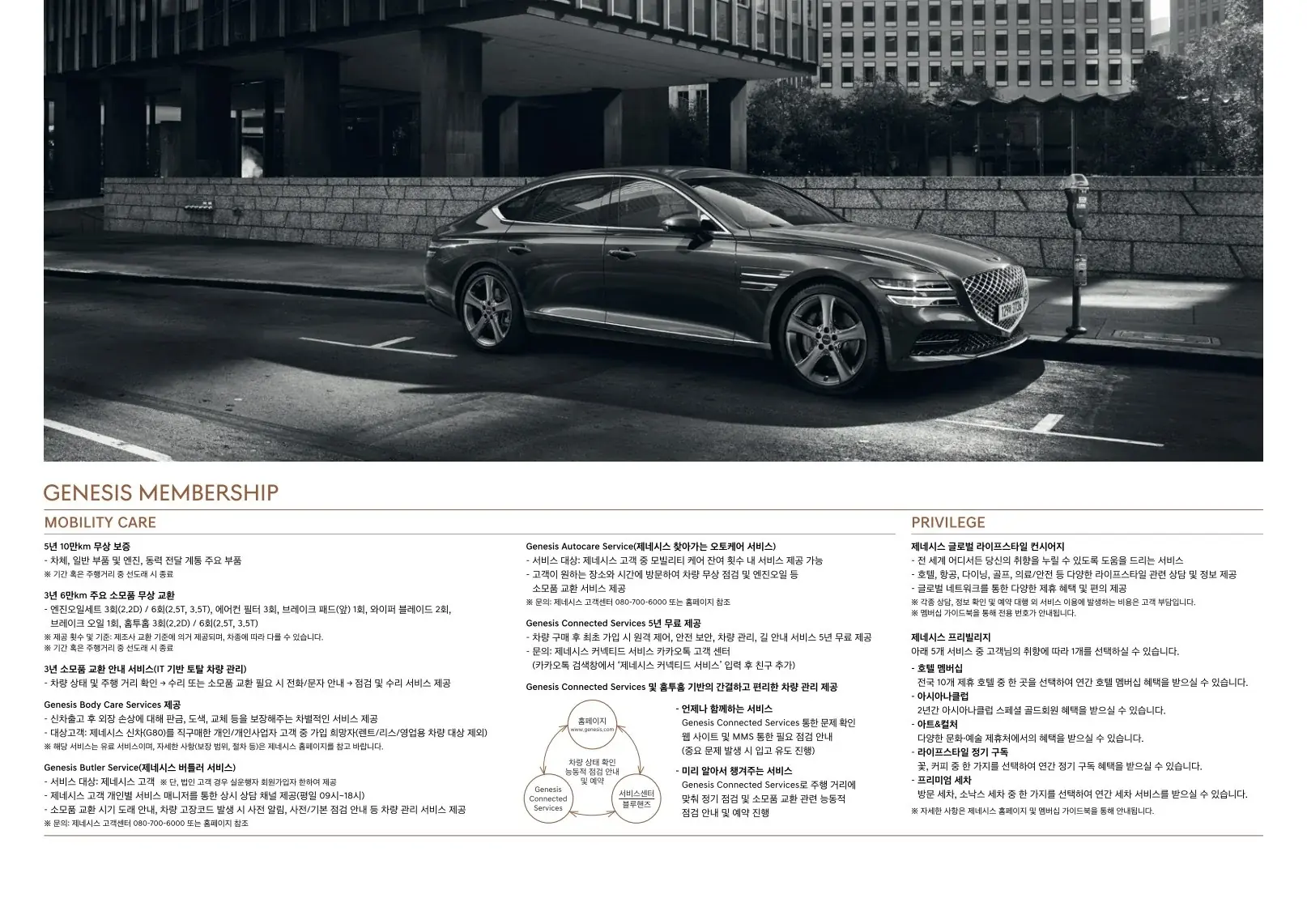 2020년 3월 제네시스 G80 신차가격표 (3세대 G80 출시) 2쪽