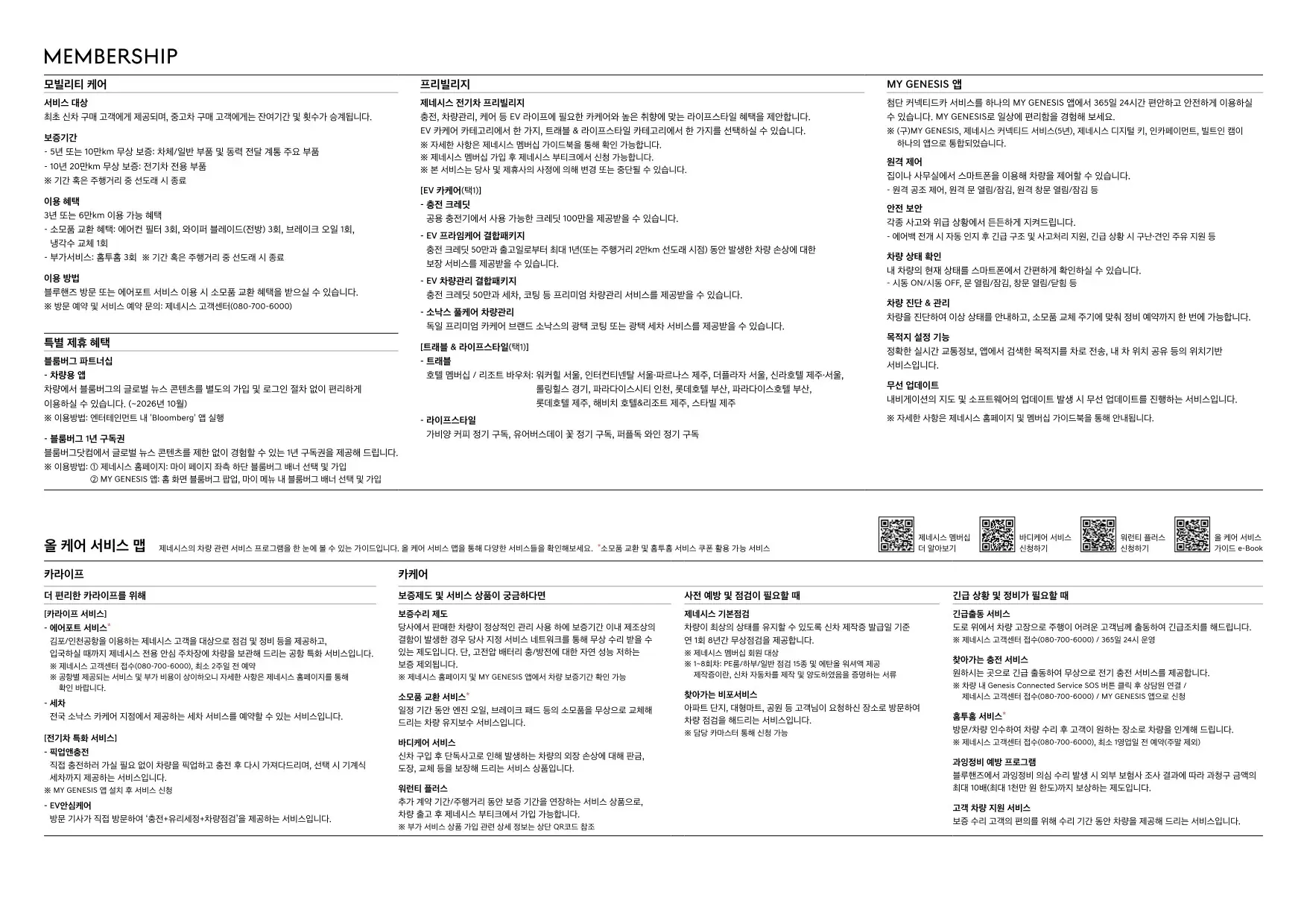 2024년 12월 제네시스 일렉트릭파이드 G80 신차가격표 (G80 전기차) 6쪽