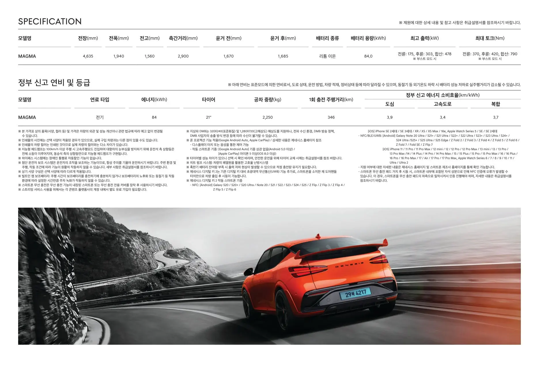 2026년 1월 GV60 마그마 신차가격표 (GV60 마그마 출시) 4쪽