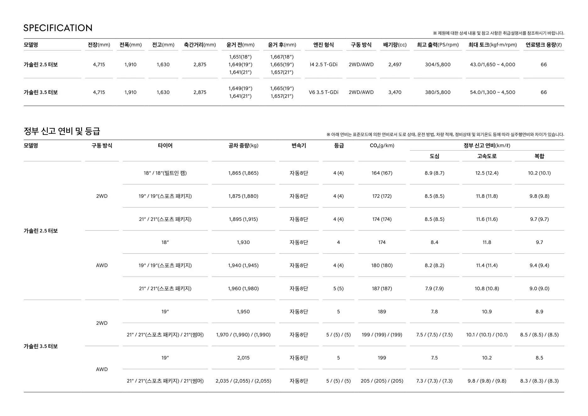 2026년 6월 GV70 신차가격표 5쪽