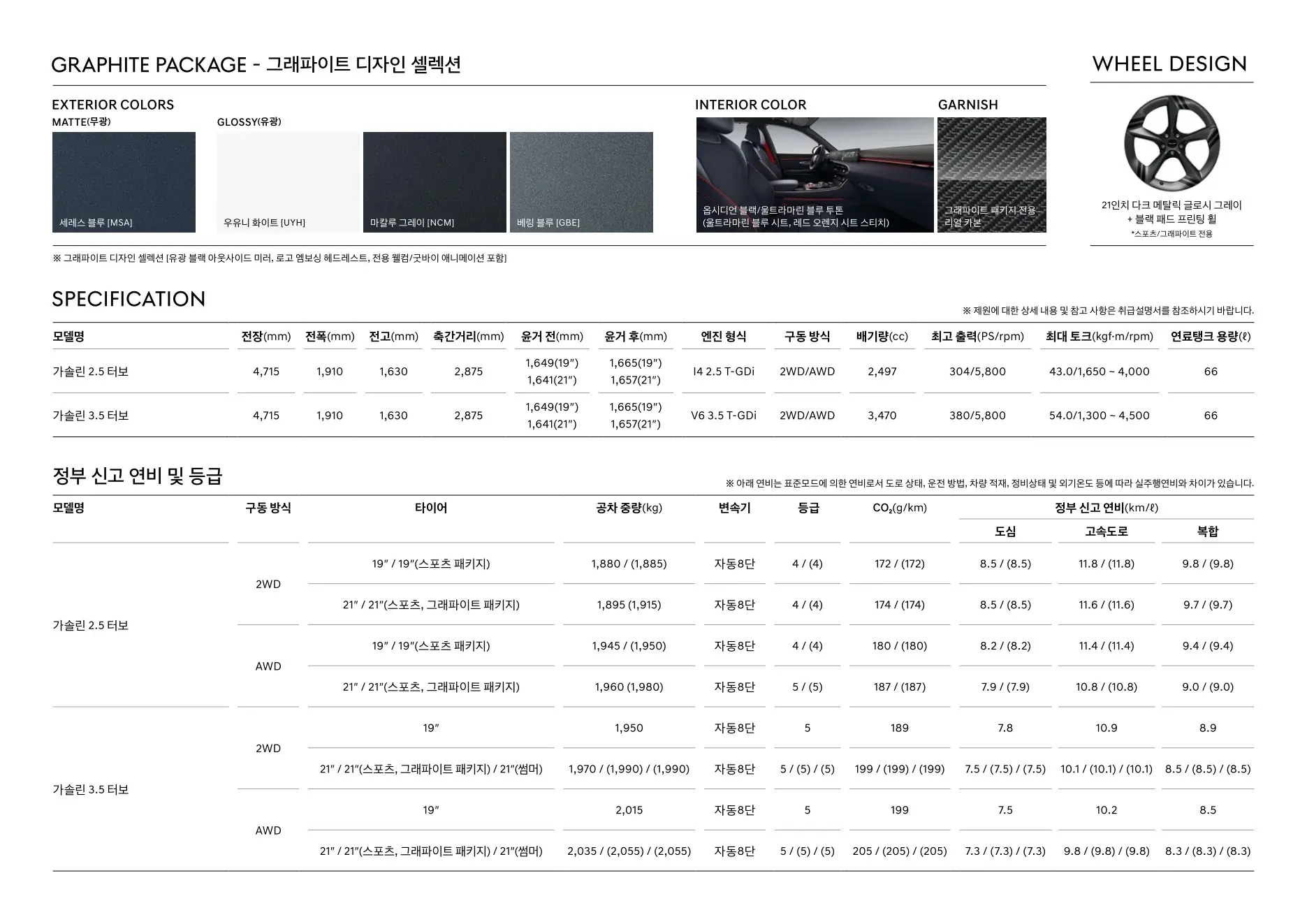 2026년 7월 GV70 신차가격표 (2027년형 GV70 출시) 6쪽